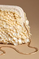 Embellished Shell Clutch