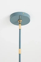 Greenwich Enameled Metal Chandelier