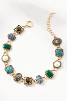 Multi Stone Collar Necklace