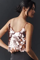 By Anthropologie Paillette Sequin Cami