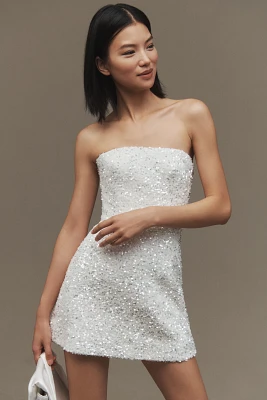 Helsi Linda Strapless Sequin Mini Dress