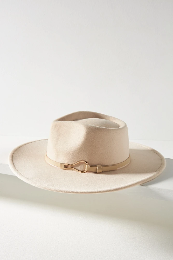 Lulla Flat Brim Belted Rancher