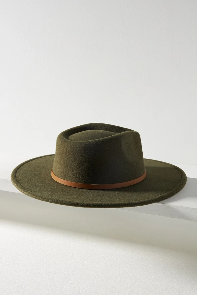 Lulla Flat Brim Belted Rancher