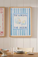 The World Is Your Oyster Wall Art