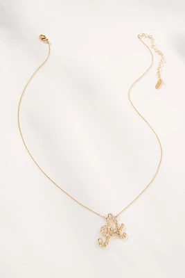 Lasso Monogram Necklace