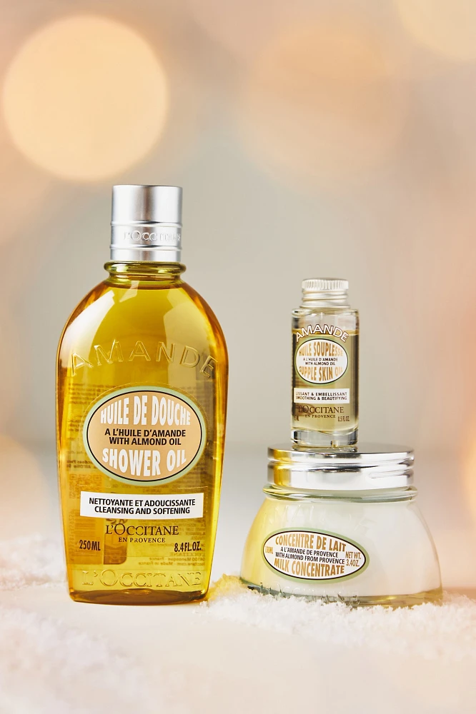 L'Occitane Almond Holiday Trio Gift Set