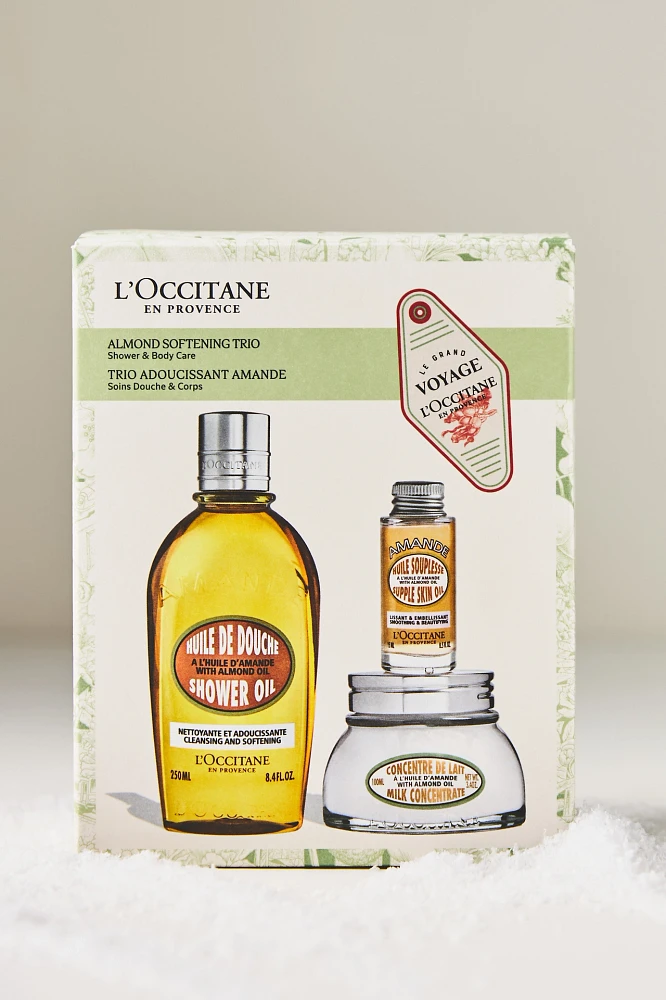 L'Occitane Almond Holiday Trio Gift Set