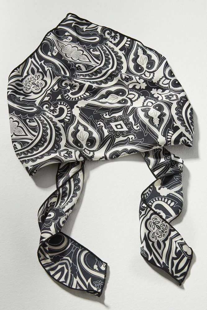 Abstract Printed Hair Scarf