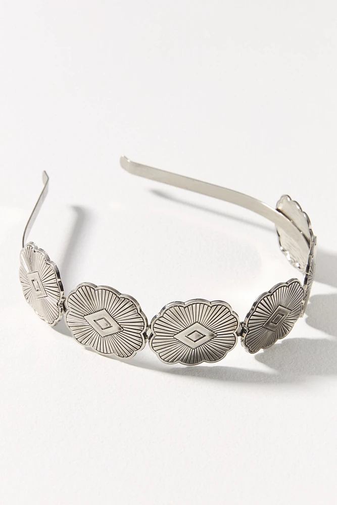 Art Deco Metal Headband