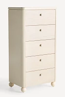 Tasha Lacquer Five-Drawer Dresser