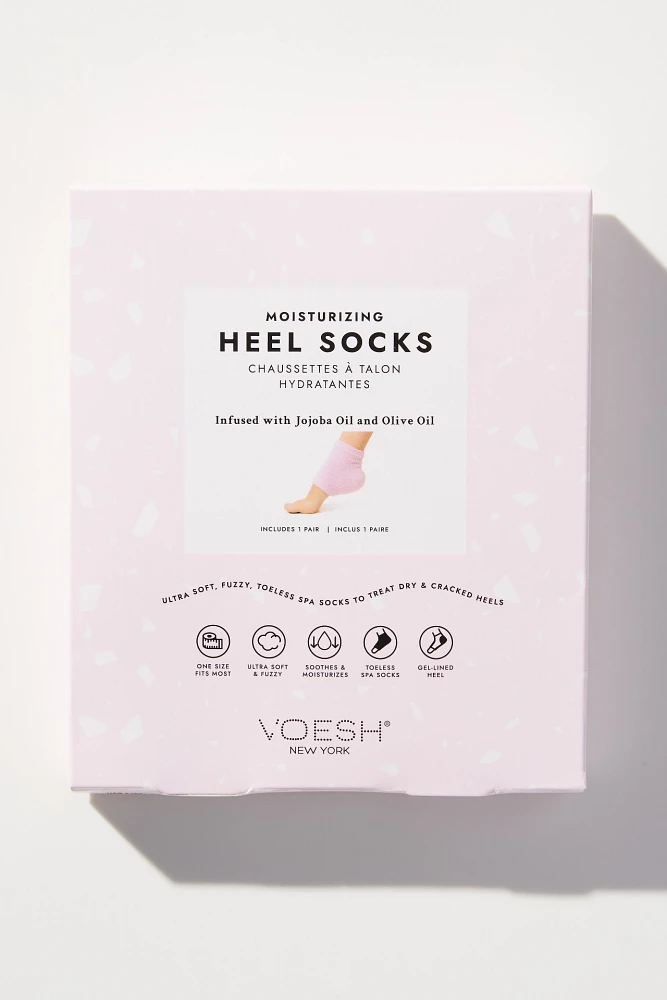 VOESH Moisturizing Heel Socks Set