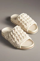 Kelsi Dagger Brooklyn Squish Woven Slide Sandals