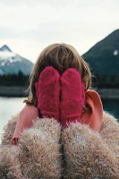 By Anthropologie Brushed Cozy Mittens