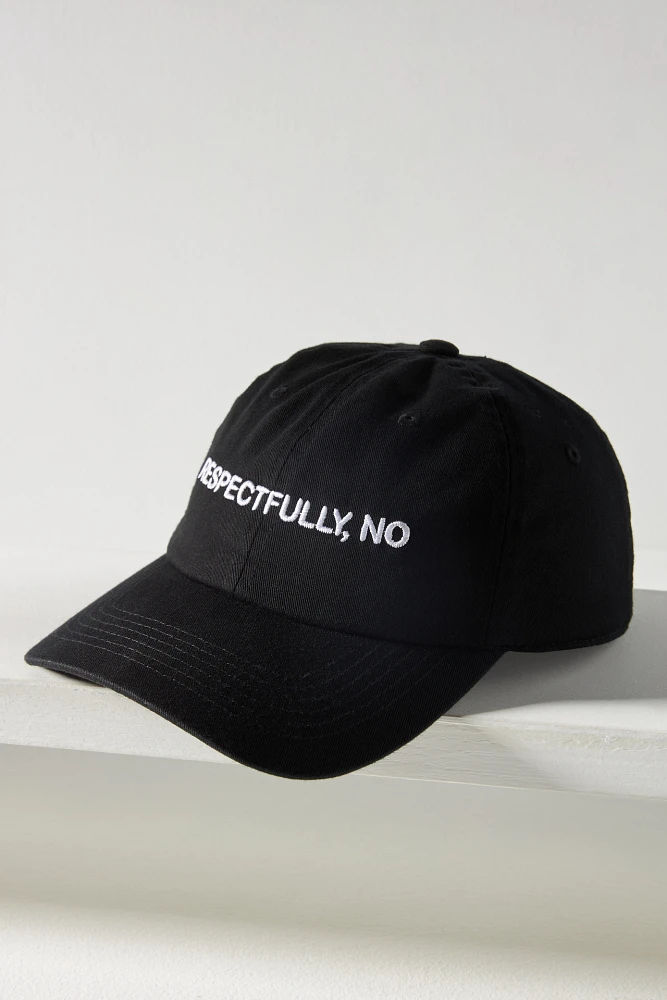 Intentionally Blank Respectfully, No Baseball Cap