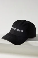 Intentionally Blank Respectfully, No Baseball Cap