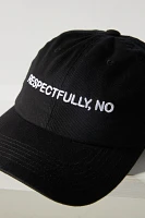 Intentionally Blank Respectfully, No Baseball Cap