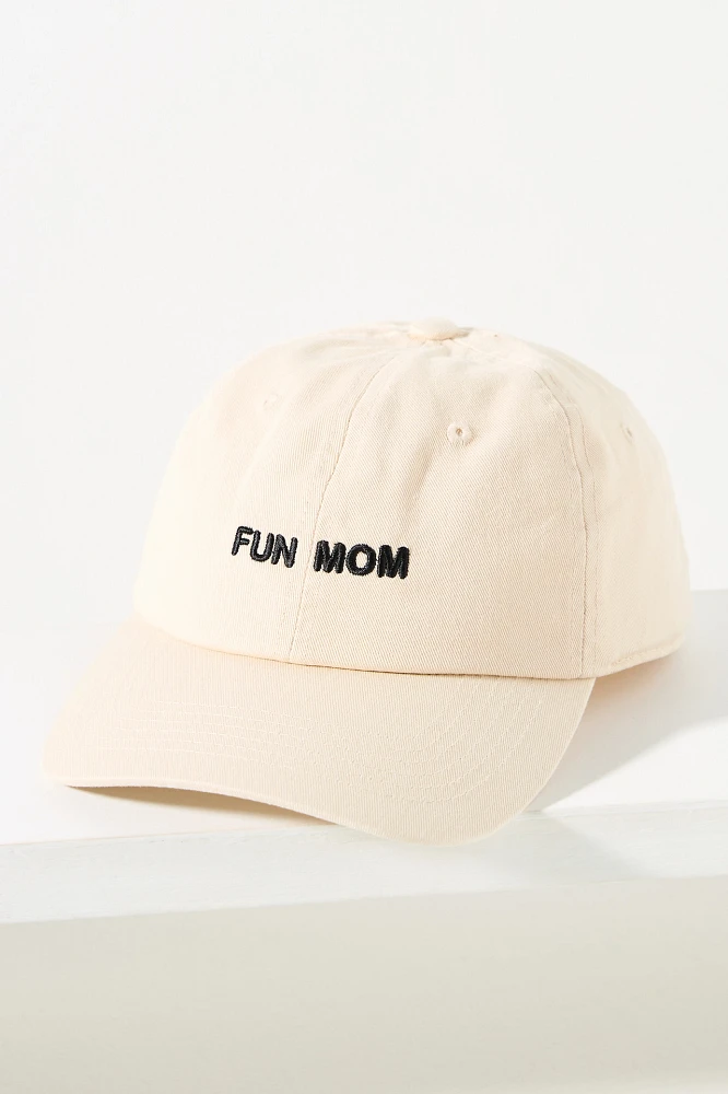 Intentionally Blank Fun Mom Baseball Cap