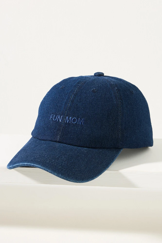 Intentionally Blank Fun Mom Baseball Cap