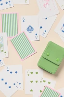 twelveNYC x Anthropologie Linen Playing Card Set