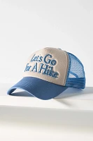 Worn/West Let's Go For A Hike Trucker Hat