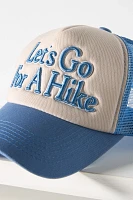 Worn/West Let's Go For A Hike Trucker Hat