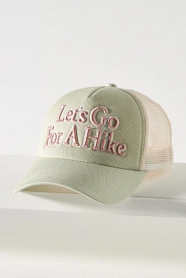 Worn/West Let's Go For A Hike Trucker Hat
