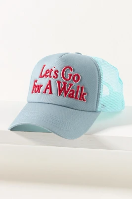 Worn/West Let's Go For a Walk Trucker Hat