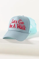 Worn/West Let's Go For a Walk Trucker Hat