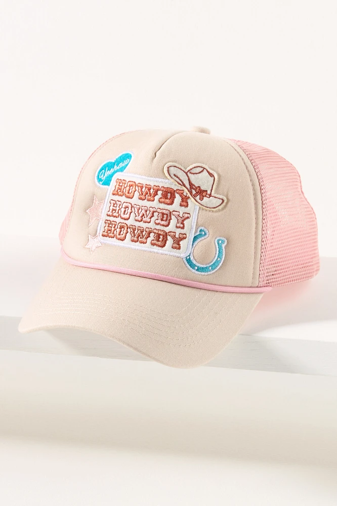 Worn/West Howdy Patch Trucker Hat