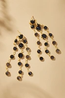 Crystal Fringe Drop Earrings