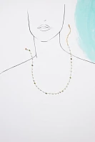 Mixed Bead Dainty Necklace