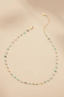 Mixed Bead Dainty Necklace