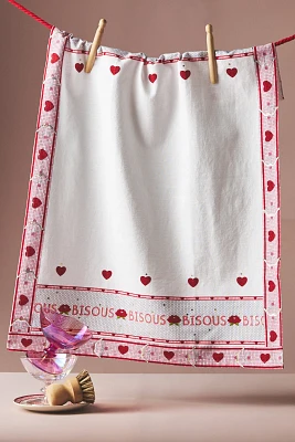 Valentine Tile Dish Towel