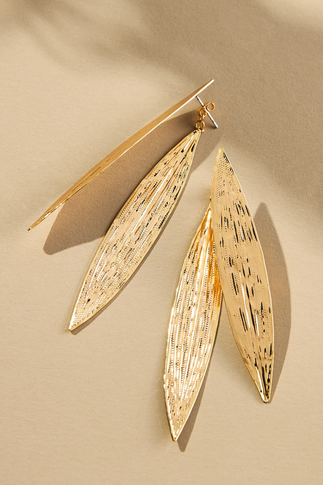 Leaf Drop Earrings