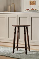 Pierre Turned Wood Counter Stool