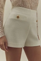 Endless Rose High-Waisted Tweed Shorts