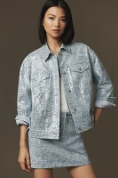 Walter Baker Shawna Sequin Denim Jacket