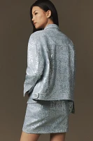 Walter Baker Shawna Sequin Denim Jacket