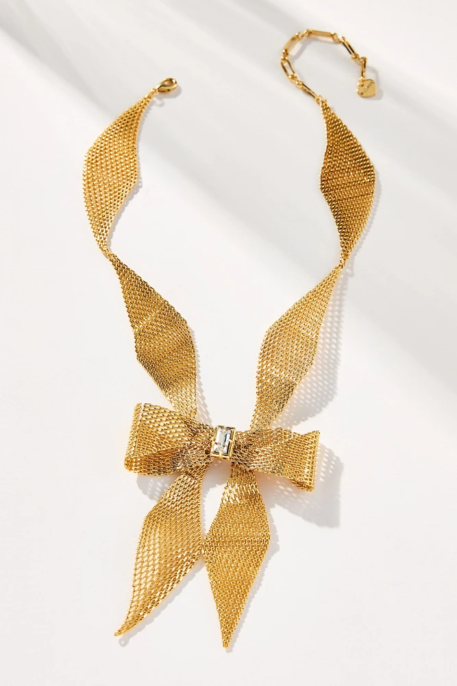 Chain Bow Necklace