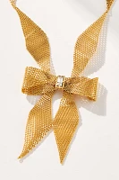 Chain Bow Necklace