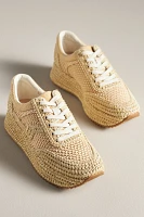 Dolce Vita Shyloh Raffia Platform Sneakers