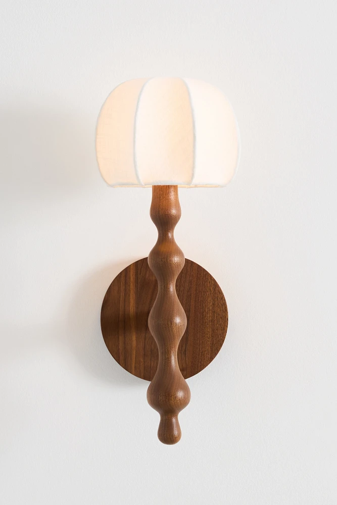 LALA Reimagined Wood Sconce