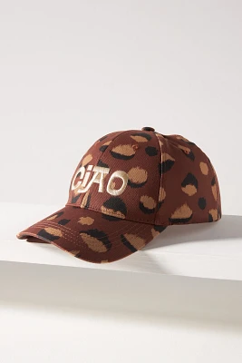 Embroidered Phrase Printed Baseball Cap