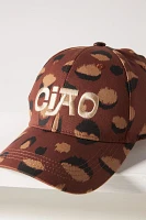 Embroidered Phrase Printed Baseball Cap