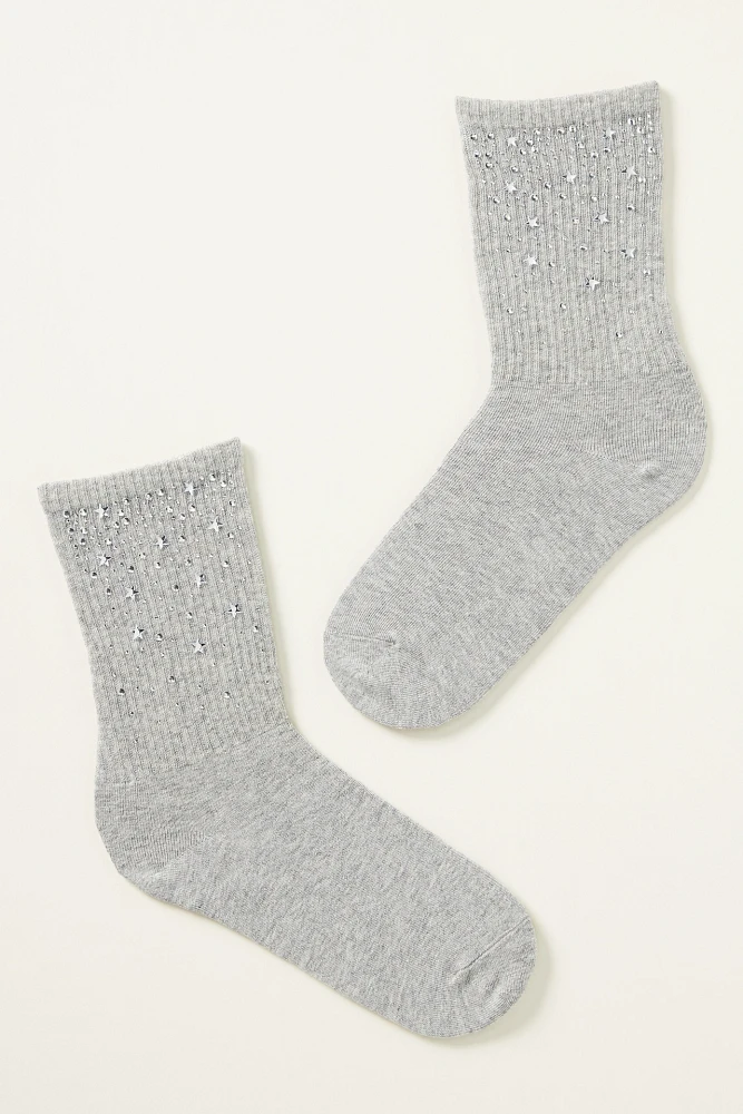 By Anthropologie Galaxy Socks