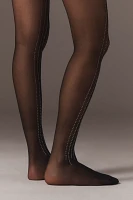 High Heel Jungle Prive Crystal Tights