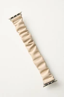 Stretchy Leather Apple Watch Band