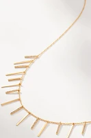 Thin Fringe Necklace