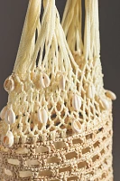 Sensi Studio Mercado Seashell Embroidered Bucket Bag