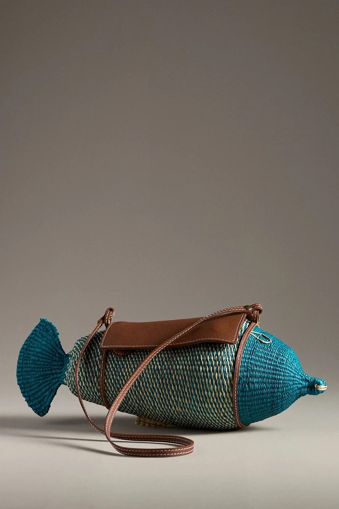 Sensi Studio Fish Handbag